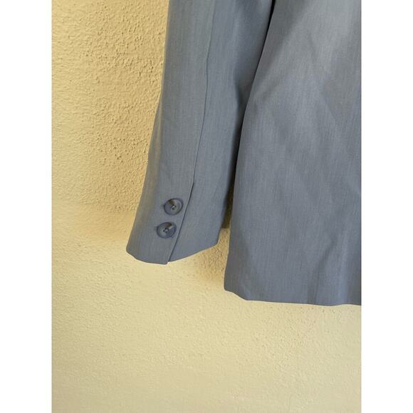 Anthropologie Endless Rose Woman Clean Blue 3 Button Suit Blazer , Size … - Picture 14 of 15
